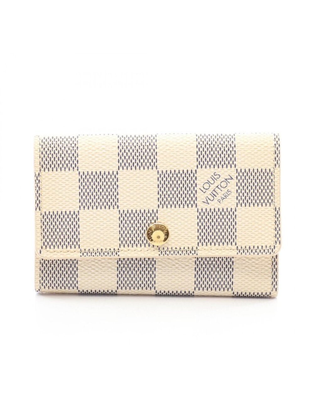 Louis Vuitton Key Case Multicles 6 Damier Azur Key Holder